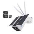 PNI SafeHome PT950LR videovalvontakamerapaketti, 1080P, 2MP, mukana 6W aurinkopaneeli ja MicroSD PNI 32GB muistikortti - PNI tuotteet - 5949066541353 - 1