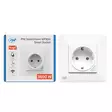 PNI SmartHome WP850 WiFi-älypistorasia, tasakiinnitys, internet-ohjaus, erillinen PNI Smart- tai Tuya-sovellus, yhteensopiva Amazon Alexan ja Google Homen kanssa - PNI tuotteet - 5949066518713 - 9
