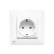 PNI SmartHome WP850 WiFi-älypistorasia, tasakiinnitys, internet-ohjaus, erillinen PNI Smart- tai Tuya-sovellus, yhteensopiva Amazon Alexan ja Google Homen kanssa - PNI tuotteet - 5949066518713 - 5