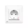 PNI SmartHome WP850 WiFi-älypistorasia, tasakiinnitys, internet-ohjaus, erillinen PNI Smart- tai Tuya-sovellus, yhteensopiva Amazon Alexan ja Google Homen kanssa - PNI tuotteet - 5949066518713 - 4