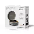 Puinen retrolevysoitin, jossa on sisäänrakennetut kaiuttimet, Bluetooth® ja AT3600L-kasetti Harmaa - Levysoittimet ja neulat - 8711902086413 - 67