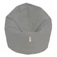 Säkkituoli ulkokäyttöön, savunharmaa, 100 cm, kestävä, ympäristöystävällinen - Säkkituolit - 8683743040483 - 2