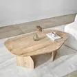 Sapphire Oak - Sohvapöytä, 100% Melamiinipinnoitettu Lastulevy, 18mm, 100x35x60cm, Tyylikäs ja Kestävä Huonekalu - Sohvapöydät - 8684283515233 - 7
