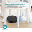 SmartLife Robot Pölynimuri | Navigointitapa: Satunnainen | Wi-Fi | Keräyssäiliön tilavuus: 0.2 l | Automaattinen lataus | Maksimi käyttöaika: 1.8 tuntia | Musta | Android / IOS - Robotti-imurit - 5412810335503 - 56