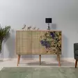 Sonoma Oak Konsoli - 100% Melamiinipinnoitettu, Hornbeam Jalat, Metalli- ja Köysikahvat, UV-suojattu, 120x90x36 cm - Lipastot ja senkit - 8681875341133 - 5