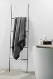 Tummanharmaa Kylpypyyhe 70x140 cm, 80% Puuvilla / 20% Bambua, tummanharmaa, 70 x 140 cm, pehmeä, imukykyinen - Pyyhkeet ja kylpytakit - 8681875946123 - 3