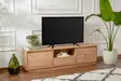 TV-taso, atlantinmänty, 160cm x 42cm x 29,5cm, kestävä, tilava, tyylikäs - TV-tasot - 8684283112043 - 2