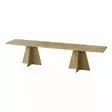 TV-taso Sapphire Oak - 180x40x42 cm - 100% Melamiinipinnoitettu Lastulevy - Tyylikäs ja Kestävä Huonekalu - TV-tasot - 8684282523833 - 1