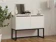 Valkoinen 100% Melamiinipinnoitettu Konsoli - Moderni ja Tyylikäs Säilytysratkaisu, 90x70x34 cm, Yksi Paketti - Huonekalut - 8683743247073 - 2