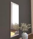 Valkoinen MDF Peili 40x120 cm - Ekologinen Flotal-E, Seinään Kiinnitettävä, Tyylikäs ja Kestävä Sisustuselementti - Peilit - 8683743823123 - 3