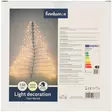 Valokoristeoksa 150 LED seinälle - Valopuut ja valo-oksat - 6410416283883 - 3