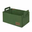 Vihreä 100% Huopa Pöytäjärjestelijä - Tyylikäs ja Ekologinen Työpöydän Koriste - Koko 30x20x15 cm - Säilytyslaatikot ja korit - 8683342858373 - 1