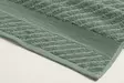 Vihreä 100% Puuvillainen Kylpypyyhesetti (2 kpl) - 350 gr/m², 50x90 cm & 90x150 cm, Konepestävä 40 °C - Pyyhkeet ja kylpytakit - 8683743314393 - 3