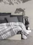 Yhden hengen pussilakanasetti Ranforce, antrasiitti, 160 x 220 cm, pehmeä, helppohoitoinen - Lakanat ja tyynyliinat - 8684282475613 - 1