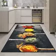 Ylellinen Monivärinen eteisen matto käytävämatto 100x150 cm - 100% Samettikangas, 3D Digitaalinen Painatus, Konepestävä, Liukumaton - Suuret ja keskikokoiset matot - 8681875982923 - 2