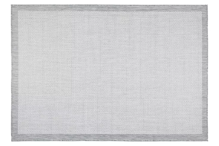 100% SISAL Matto 80x150 cm - Anthracite Valkoinen, Koneellisesti Kudottu, Jutepohja, Helppohoitoinen, Tyylikäs - Pienet matot ja käytävämatot - 8683743264353 - 1
