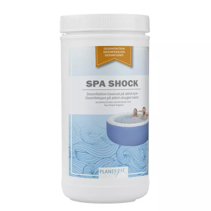 Aktiivihappi rae 1 kg Planet Spa Shock - Ulkoporealtaat - 4029156020973 - 1