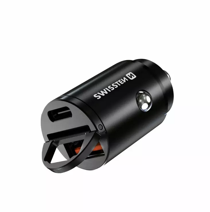 Autolaturi USB-C + SuperCharge 3.0 30W - Autolaturit - 8595217476813 - 1
