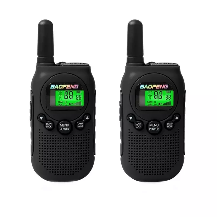 Baofeng Walkie-Talkie BF-T6 PMR-radiopuhelinpari - Radiopuhelimet ja megafonit - 6438014337913 - 1