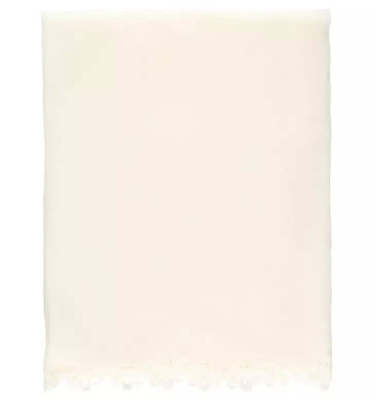 Fleecehuopa Polaire 114x140 cm valkoinen - Päiväpeitteet ja torkkupeitot - 6410416172873 - 1