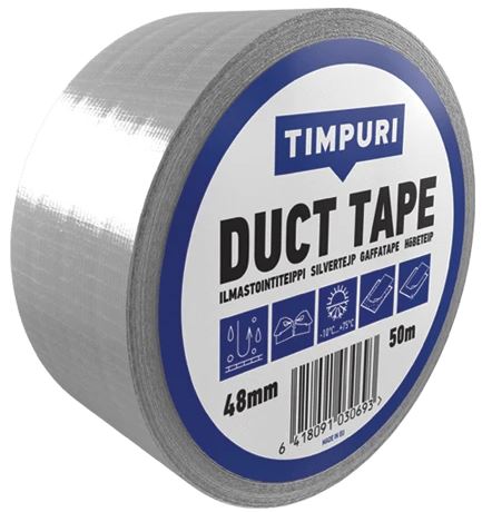 Ilmastointiteippi Duck Tape Timpuri - Rakennusteipit - 6418091030693 - 1