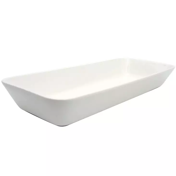 Kalavuoka 41 cm Koti valkoinen - Tarjoiluastiat - 6416550203473 - 1
