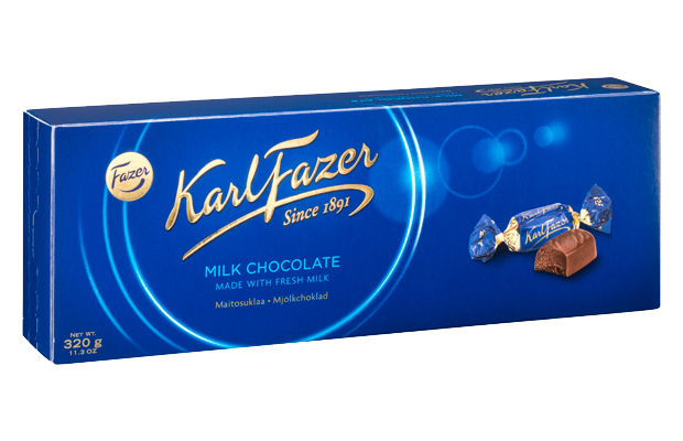 Karl Fazer maitosuklaa 320 g - Suklaat - 6411401016073 - 1