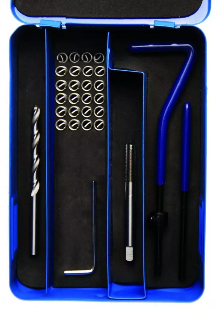 Kierteidenkorjaussarja 29-osainen Schwan - Kierretyökalut - 4026947019543 - 1