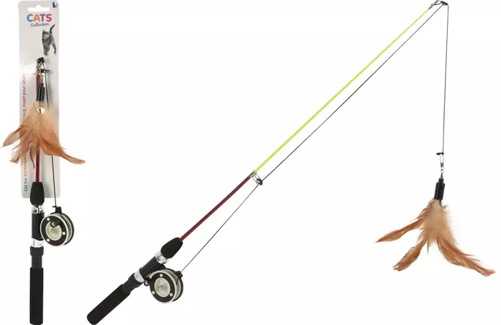 Kissanlelu virveli 77 cm - Kissan lelut - 8719987863103 - 1