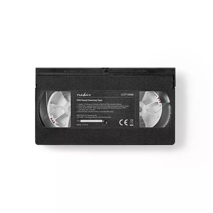 Kuvapään Puhdistuskasetti | 20 ml | VHS kasetin päät | Musta - Valokuvausstudio ja valaistus - 5412810307043 - 1