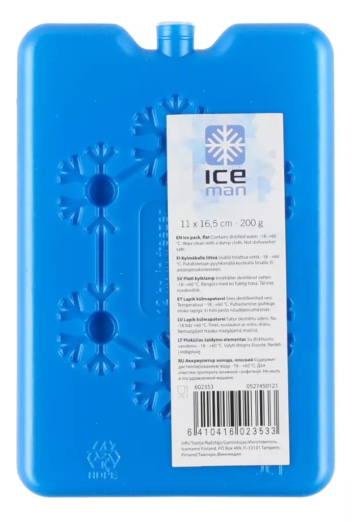 Kylmakalle littea 200 g Iceman - Kylmälaukut ja termokset - 6410416023533 - 1