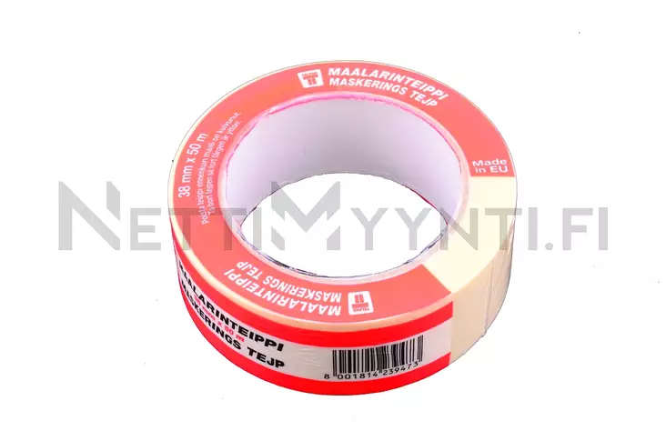 Maalarinteippi 38 mm x 50 m - Rakennusteipit - 646-7140-73 - 1