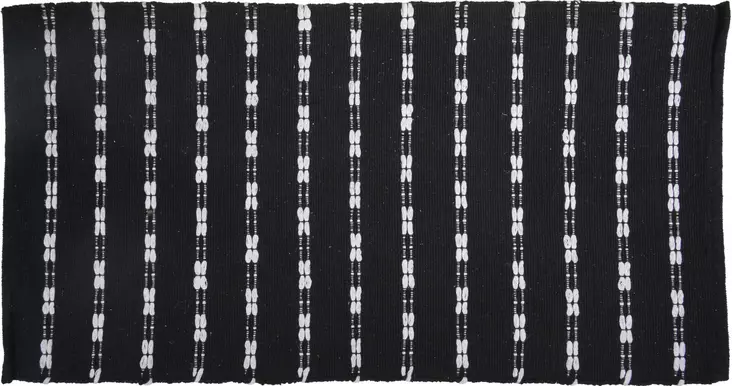 Matto 70 x 140 cm musta - Pienet matot ja käytävämatot - 8720573168243 - 1