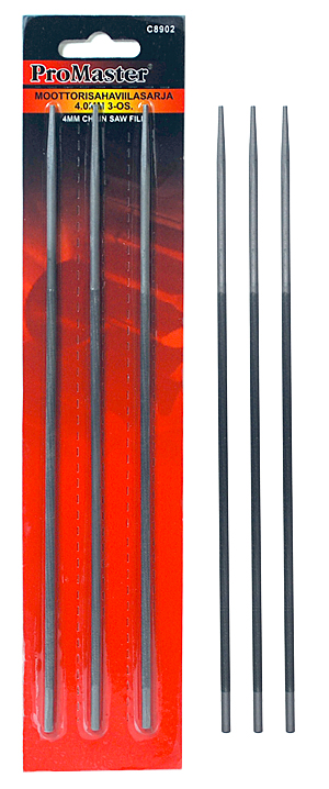 Moottorisahaviilasarja 4.0mm 3-os. - Viilat - 6420286889023 - 1