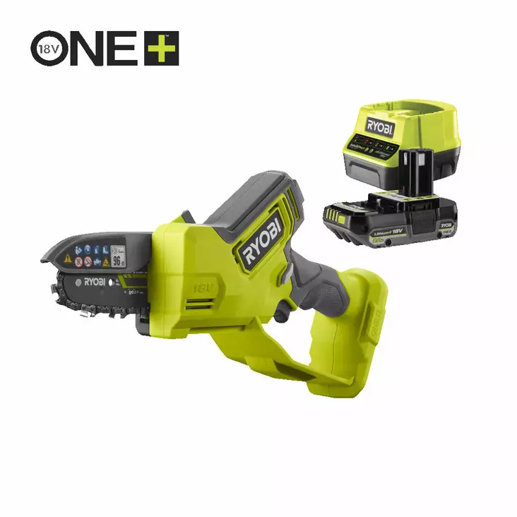 Oksasaha Ryobi RY18PSX10A-120 - Pensasleikkurit ja oksasahat - 4892210203113 - 1