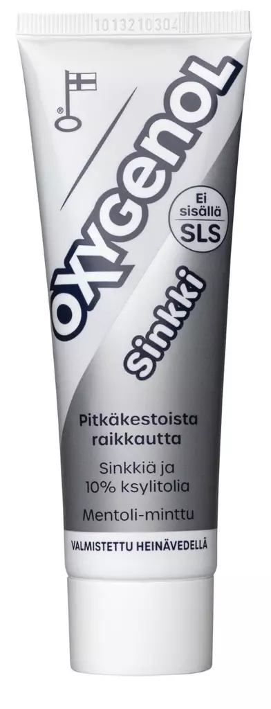 Oxygenol pitk=C3=A4kestoinen hammastahna - Suunhoito - 6414504981743 - 1