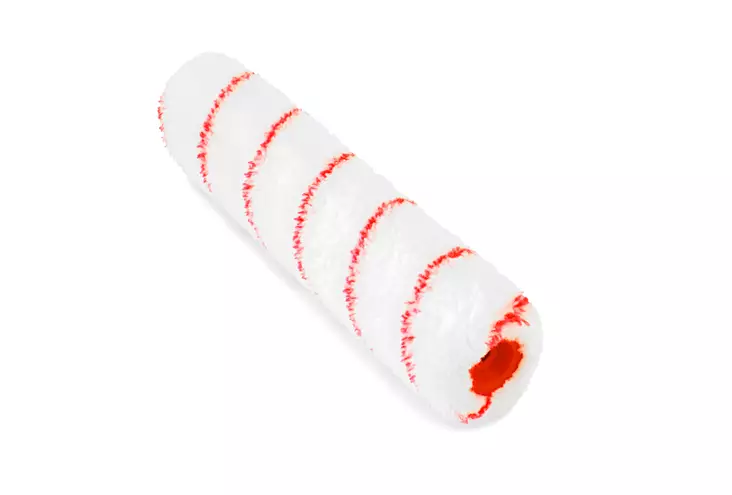 Pistotela punaraita 12mm/250mm polyester - Maalaustelat ja -kaukalot - 4013307413073 - 1
