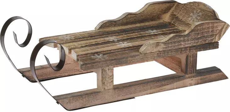 Puinen koristereki 47cm=20 - Joulukoristeet ja -tekstiilit - 8720573302333 - 1