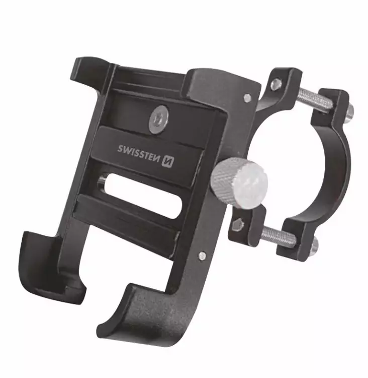 Pyörä-/moottoripyöräteline älypuhelimille Swissten - Telineet - 8595217478183 - 1