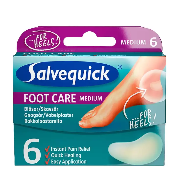 Rakkolaastari Salvequick 6 kpl - Ensiapuvälineet - 7310616022253 - 1