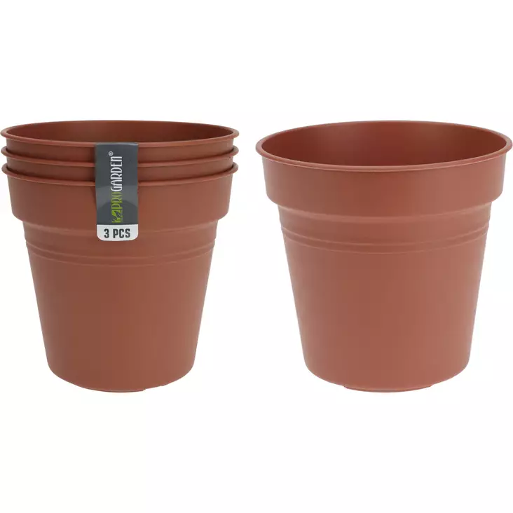 Ruukku 3 kpl setti 13x12cm - Ruukut - 8720573498463 - 1