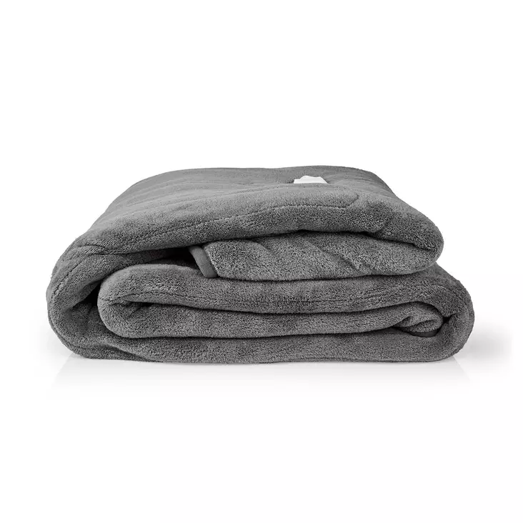 Sähköinen Peitto | Päällyshuopa | 1 Person | 200 x 180 cm | 9 Lämpöasetusta | 9 h | Pestävä | Ylikuumenemissuoja | Digitaalinen ohjaus | Fleece - Nedis tuotteet - 5412810334773 - 1
