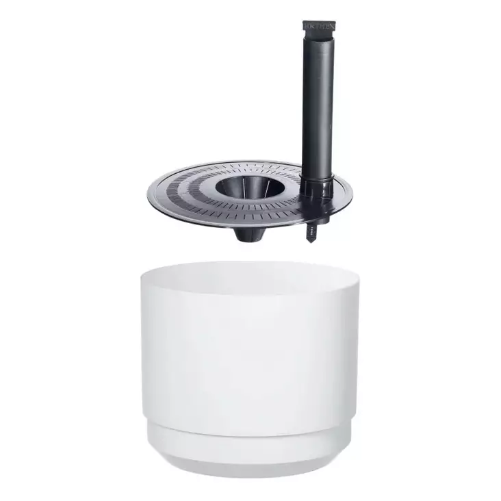 S=C3=A4ili=C3=B6ruukku 25 cm Orthex valkoinen - Ruukut - 6411760483103 - 1