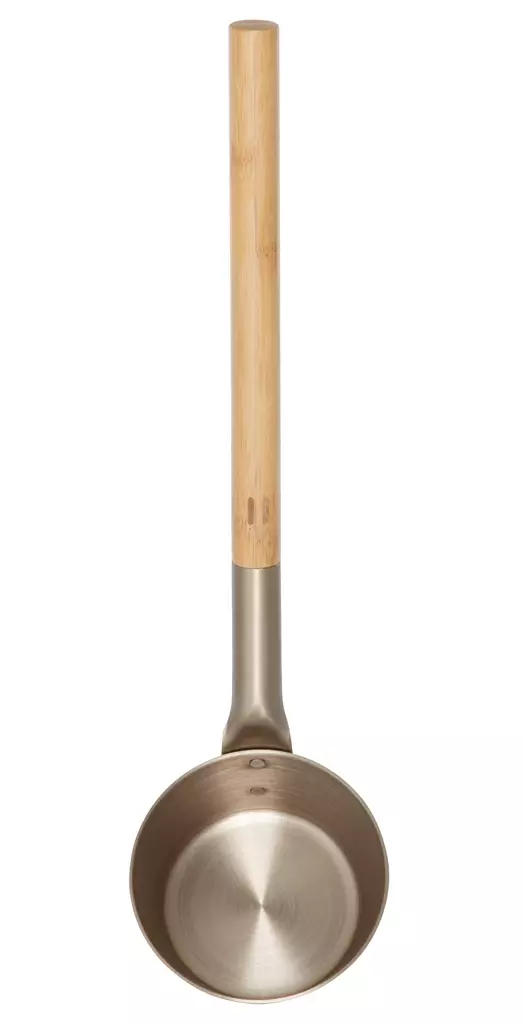 Saunakauha 43 cm alumiini Sampanja - Saunatekstiilit ja saunatarvikkeet - 6410412257123 - 1