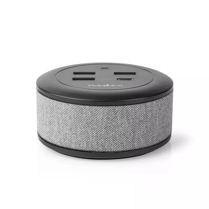 Seinälaturi | Pikalataus-toiminto | PD2.0 18W | 1x 3.0 A / 3x 2.1 A A | Lähtöliitäntöjen määrä: 4 | USB-C™ / 3x USB-A | Kaapeli ei sisälly | 30 W | Automaattinen Jännitteen Valinta - Verkkolaturit - 5412810318353 - 1