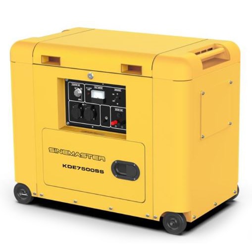 Sinemaster KDE7500SS 230 V diesel aggregaatti - Aggregaatit - 6438014342603 - 1
