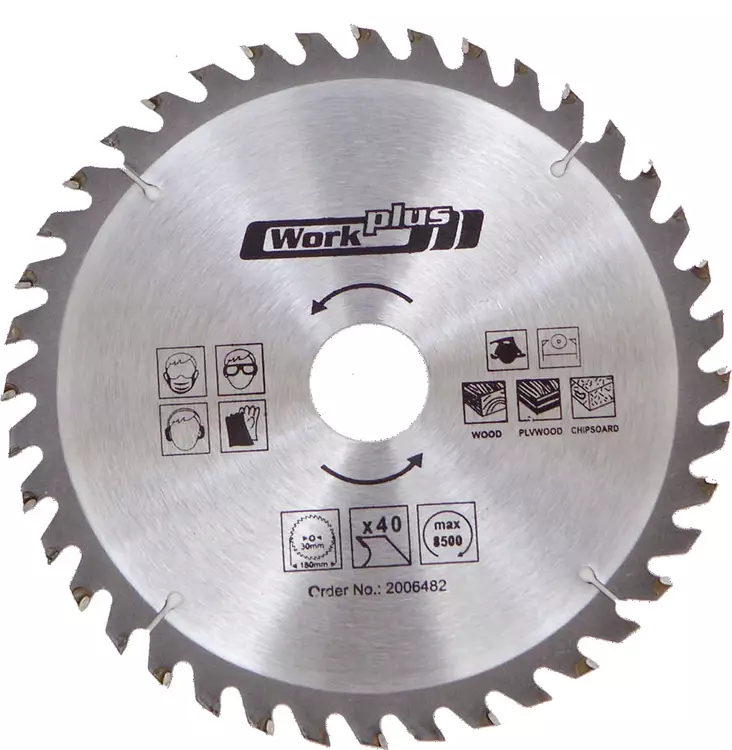 Sirkkelinterä 180 mm - Sirkkelinterät - 8714892736153 - 1