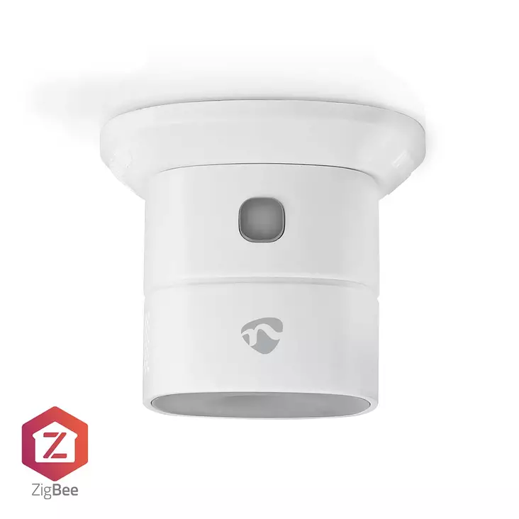 SmartLife CO-Ilmaisin | Zigbee 3.0 | Paristokäyttöinen | Anturin käyttöikä: 10 Vuotta | EN 50291 | Android / IOS | Testipainikkeella | 85 dB | Valkoinen - Hälyttimet ja anturit - 5412810401673 - 1
