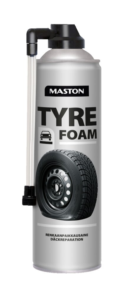Spray Renkaanpaikkausaine Tyre Foam - Paikkaus- ja korjausaineet - 6412490004453 - 1