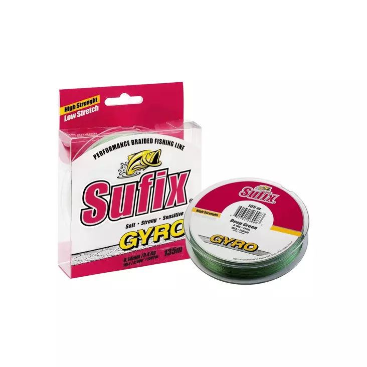 Sufix gyro braid 135m 0,17 mm/ 6,8 kg vi - Siimat - 024777696143 - 1